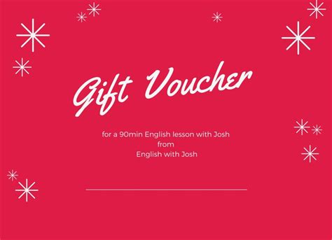 voucher englisch deutsch.